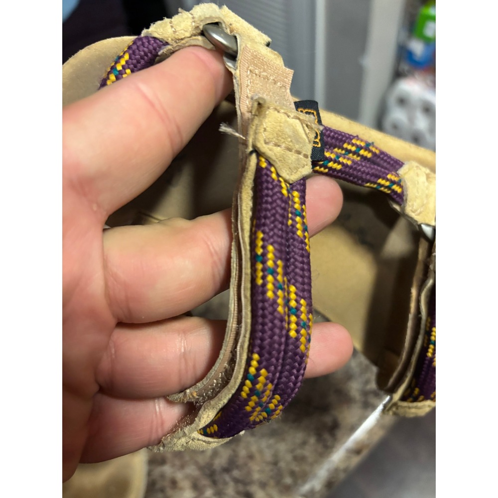 Teva Alp Premier Sandals Womens 8 Purple Cord Suede Strappy Outdoor 1015469 - Picture 7 of 12